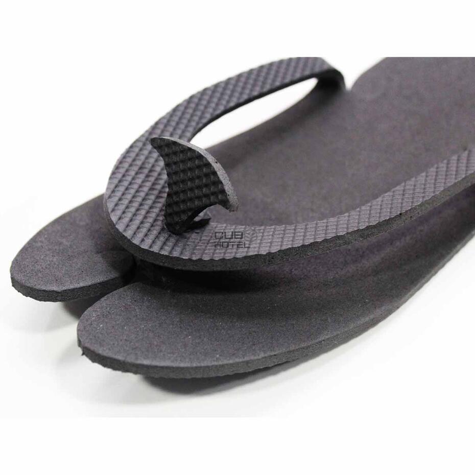 100 Pairs, Black Hotel Easy Slippers, 29 cm SPA Pool